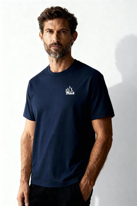Hafendieb: T-Shirt Men Caravelle Navy