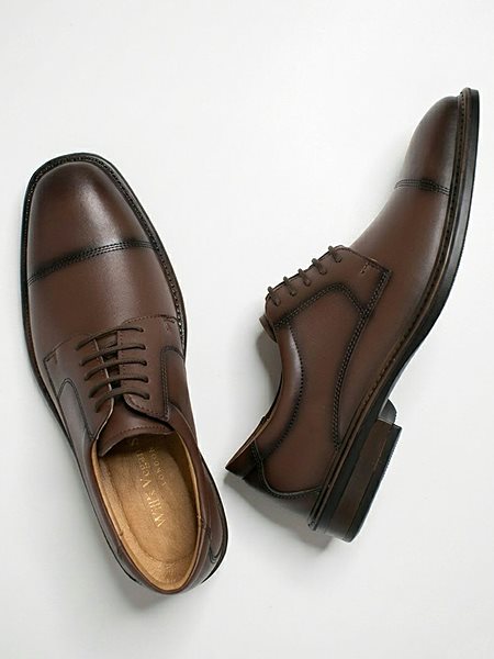 Shoes Derbys Men Waterproof Walnut from Shop Like You Give a Damn