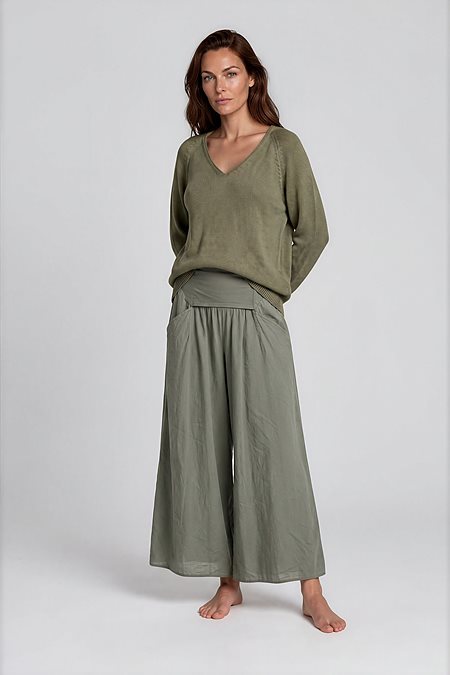 Sweater Lana Knit Dust Olive from Shop Like You Give a Damn