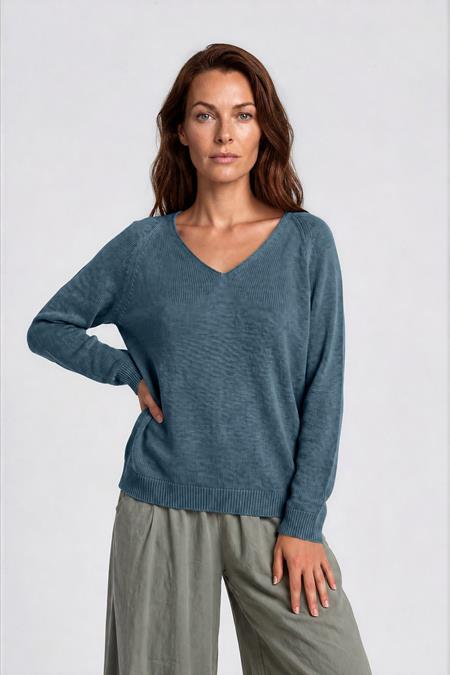 Sweater Lana Knit Ocean Blue via Shop Like You Give a Damn