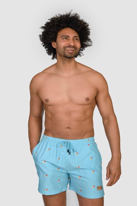 Narwal: Zwembroekje Met Print Icelolly Blue