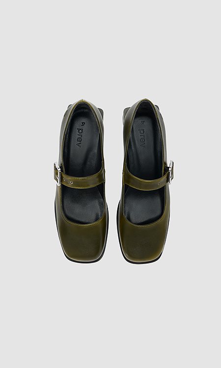 Loafers Jane Olea Olive from Shop Like You Give a Damn