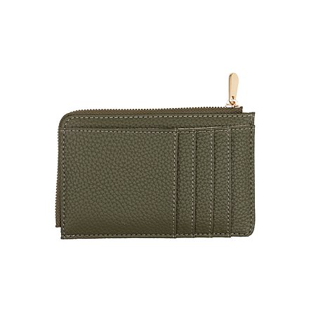 Wallet Mini Zipper Dark Green from Shop Like You Give a Damn