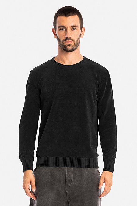 Sweater Keanu Knit Black via Shop Like You Give a Damn