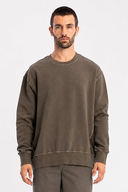 Sweatshirt Mistral Bison Brown via Shop Like You Give a Damn