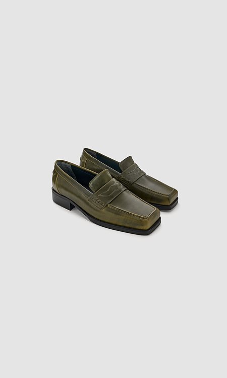 Loafers Joan Olive from Shop Like You Give a Damn