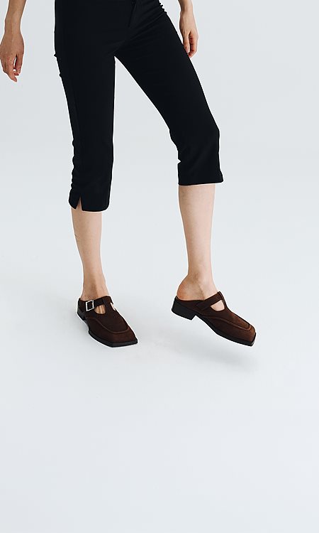 Mules Lou Mahogany from Shop Like You Give a Damn