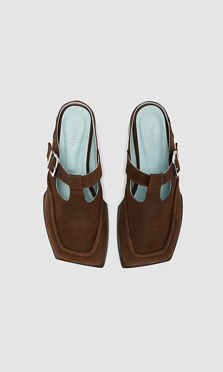 Mules Lou Mahogany from Shop Like You Give a Damn