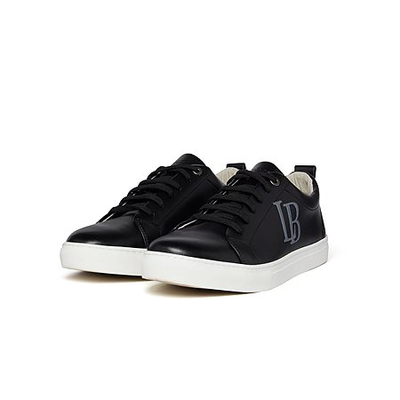 Sneakers Men Lb Apple Leather Black from Shop Like You Give a Damn