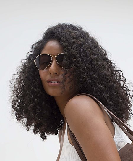 Sunglasses Bailey Beech Aviator Gold from Shop Like You Give a Damn