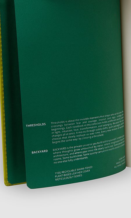 Mini Notebook Backyard Green from Shop Like You Give a Damn