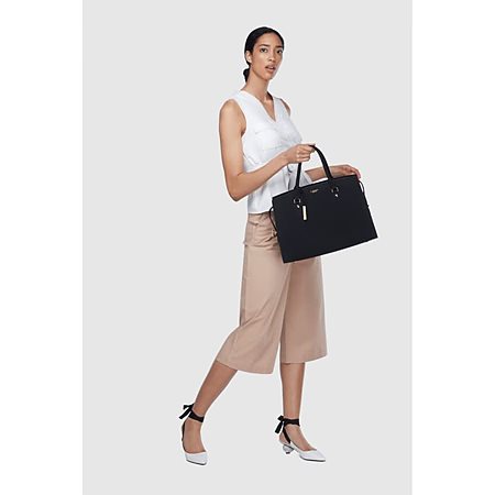Laptop Bag Aricia Black from Shop Like You Give a Damn
