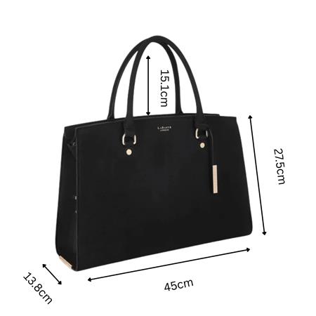 Laptop Bag Aricia Black from Shop Like You Give a Damn