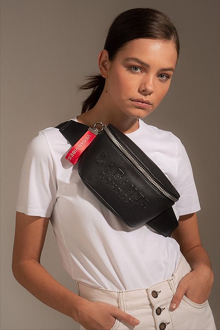 Fanny Pack Machu Pichu Black from Shop Like You Give a Damn