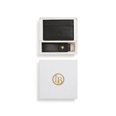 Gift Box Juniper Card Holder & Key Chain Black from Shop Like You Give a Damn