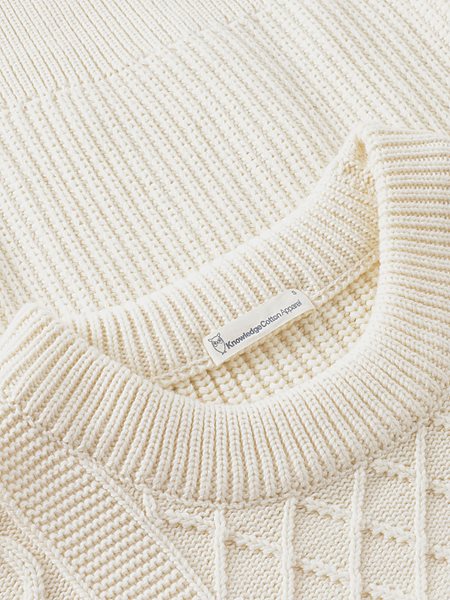Sweater Crew Neck Egret from Shop Like You Give a Damn