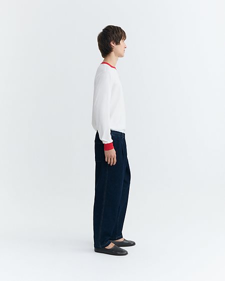 Jeans Loose Luc Dark Navy from Shop Like You Give a Damn