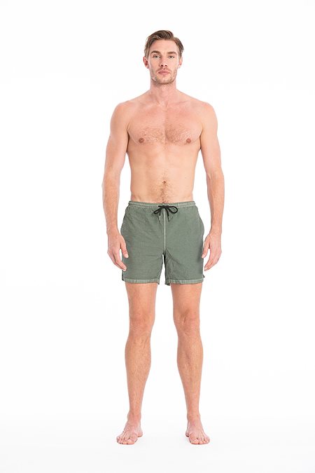 Swim Shorts Rio Dust Olive from Shop Like You Give a Damn