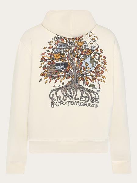 Hoodie Relaxed Printed White Multi from Shop Like You Give a Damn