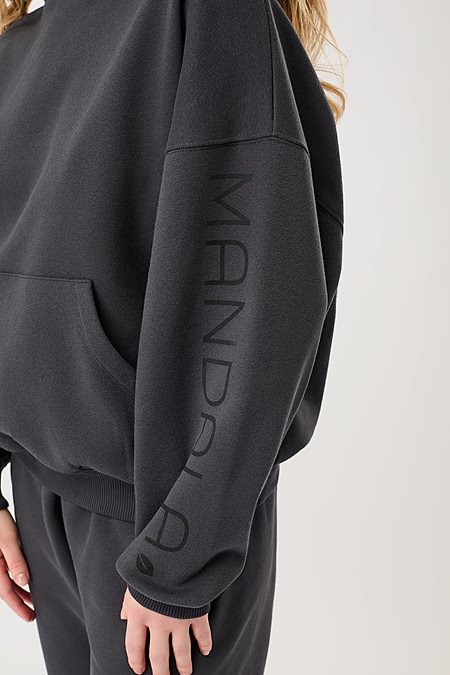Hoodie Basic Signature Grey from Shop Like You Give a Damn