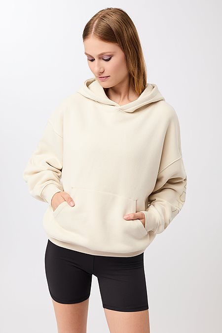 Hoodie Basic Signature Morning White via Shop Like You Give a Damn
