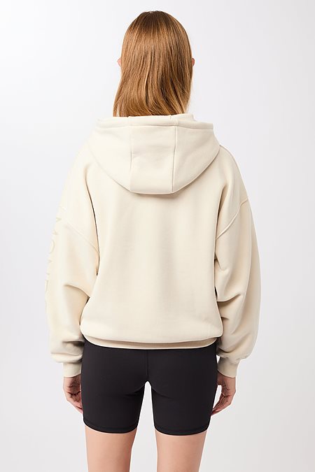 Hoodie Basic Signature Morning White from Shop Like You Give a Damn