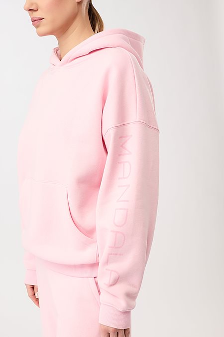 Hoodie Basic Signature Soft Pink from Shop Like You Give a Damn