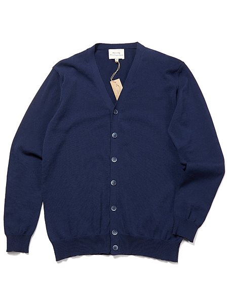 Recycled Knit Cardigan Navy from Shop Like You Give a Damn