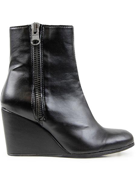 Wedge Boots Black via Shop Like You Give a Damn