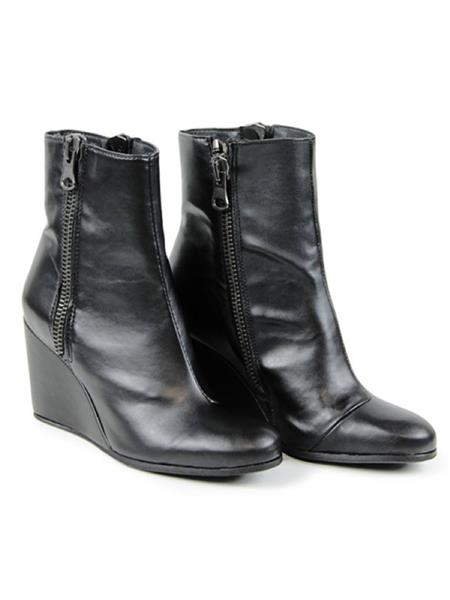 Wedge Boots Black from Shop Like You Give a Damn