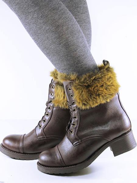 Insulated Aviator Boots Dark Brown from Shop Like You Give a Damn