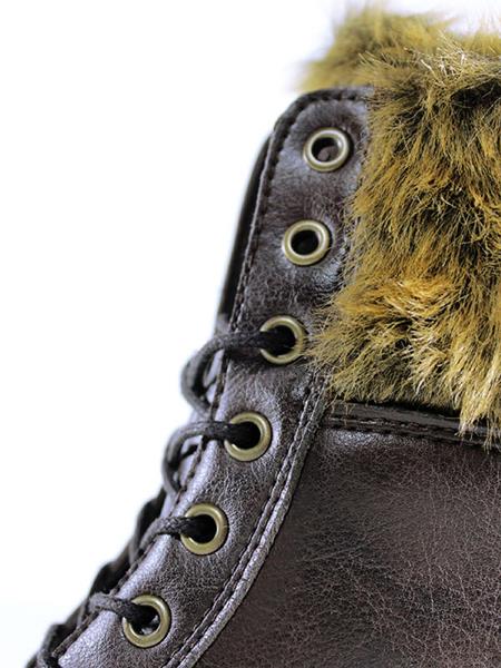 Insulated Aviator Boots Dark Brown from Shop Like You Give a Damn