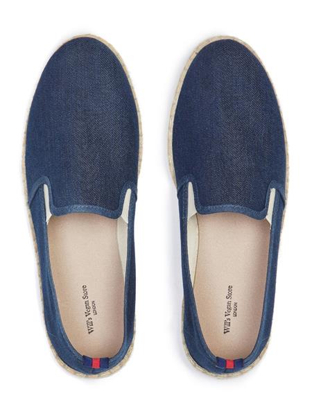 Espadrille Loafers Dark Blue from Shop Like You Give a Damn