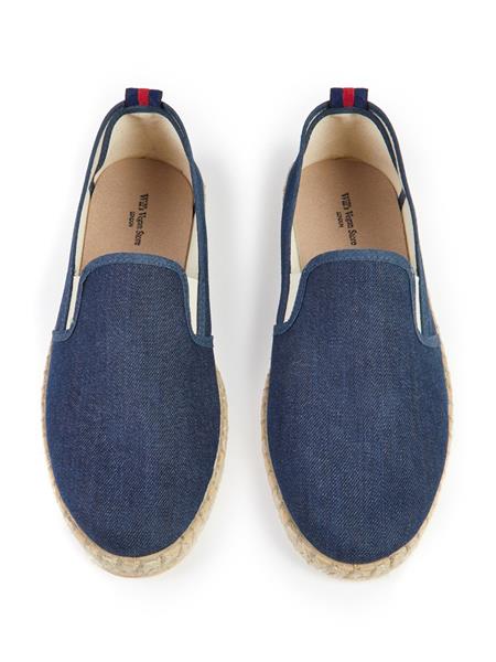 Espadrille Loafers Dark Blue from Shop Like You Give a Damn