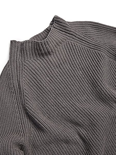 Jumper Mockneck Dark Grey from Shop Like You Give a Damn