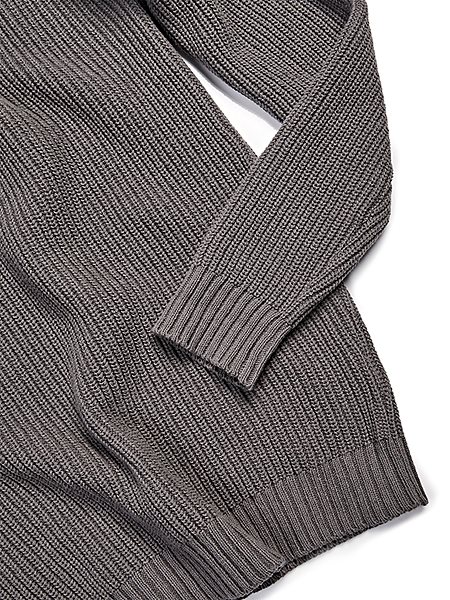 Jumper Mockneck Dark Grey from Shop Like You Give a Damn
