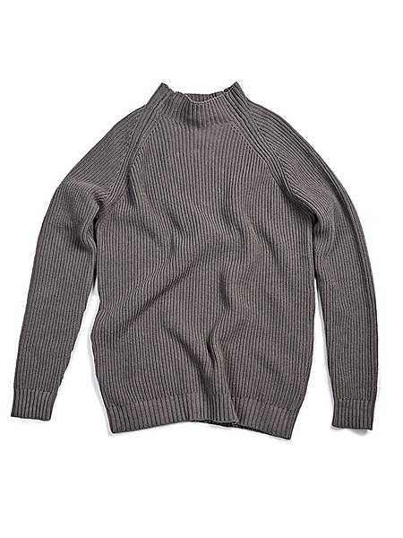 Jumper Mockneck Dark Grey from Shop Like You Give a Damn