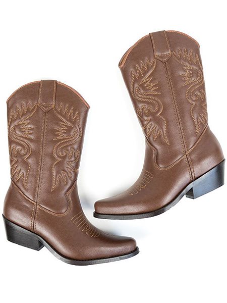Western Boots Brown via Shop Like You Give a Damn