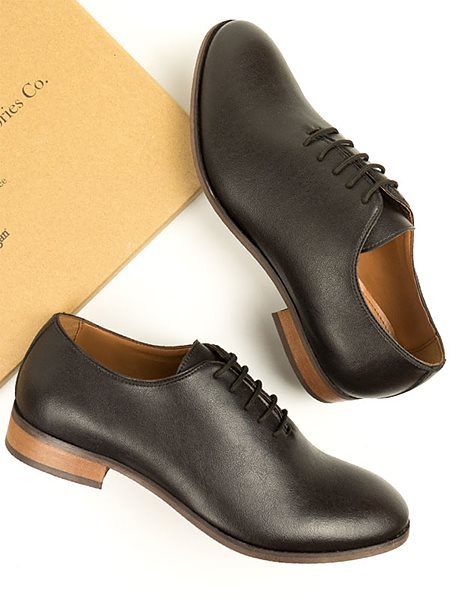 City Oxfords Dark Brown from Shop Like You Give a Damn