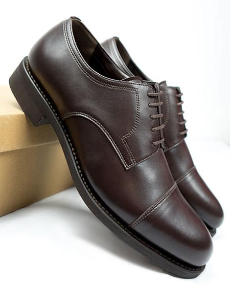 Derbys Goodyear Welt Dark Brown from Shop Like You Give a Damn