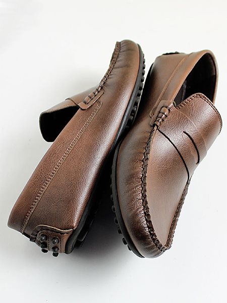 Loafers Penny Driving Chestnut from Shop Like You Give a Damn