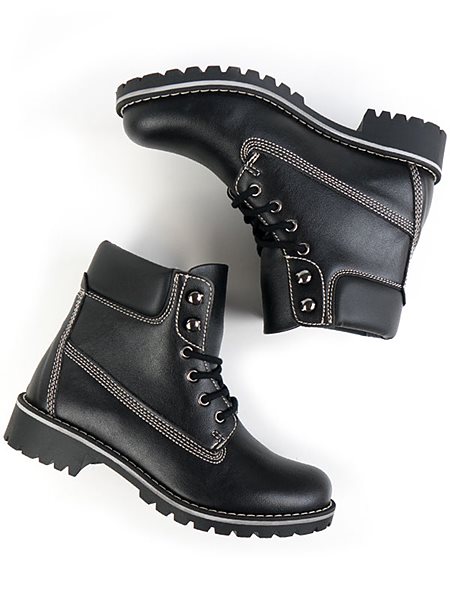 Dock Boots Black via Shop Like You Give a Damn