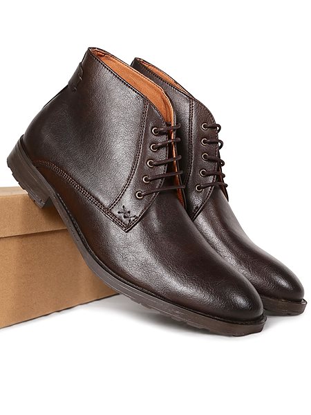 Boots Chukka Dark Brown from Shop Like You Give a Damn