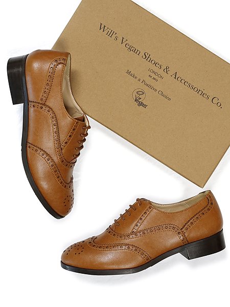 Oxford Brogues Tan from Shop Like You Give a Damn