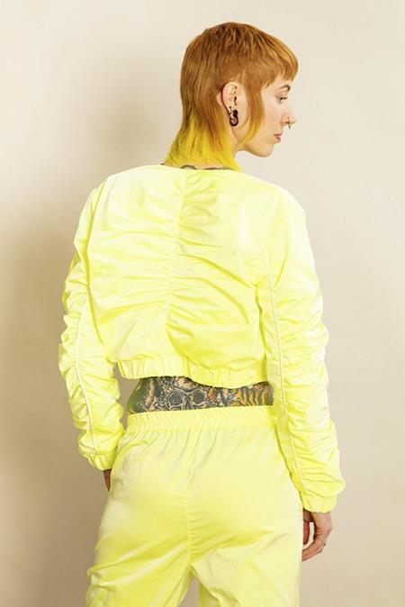 Jacket Juicy Cropped Yellow
