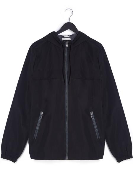 Jacket Water Resistant Lightweight Black via Shop Like You Give a Damn