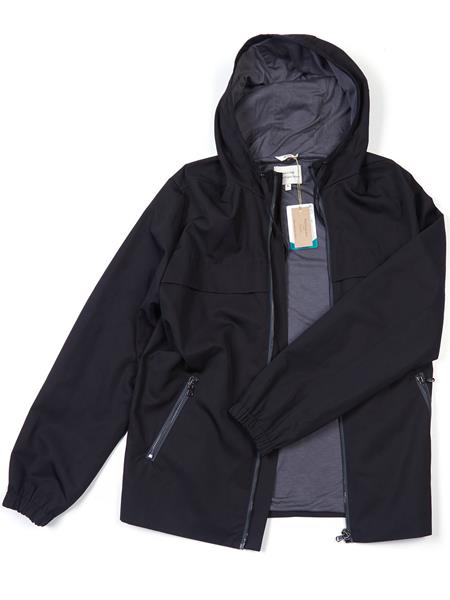Jacket Water Resistant Lightweight Black from Shop Like You Give a Damn