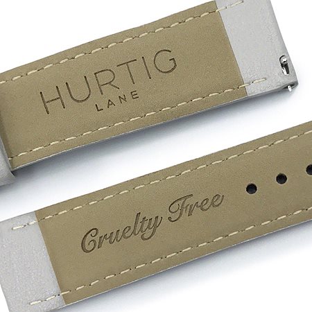 Watch Strap Vegan Leather Grey & Silver from Shop Like You Give a Damn