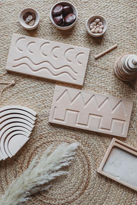 Pre-Schrijfbord Montessori Leermiddel