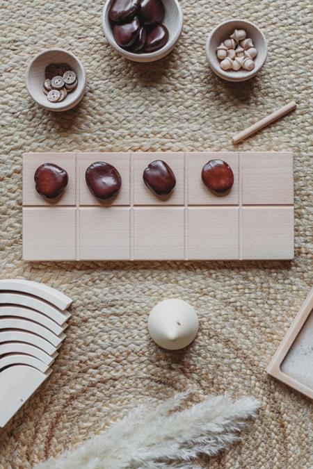 Tientallen Frame Montessori Leermiddel